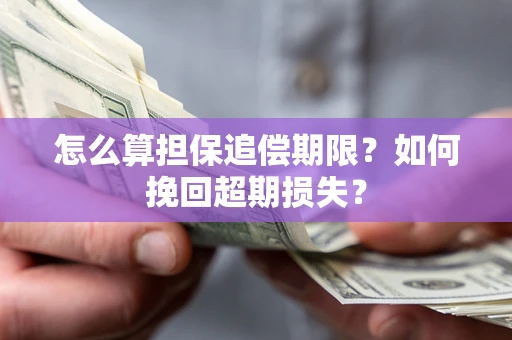武汉怎么算担保追偿期限？如何挽回超期损失？